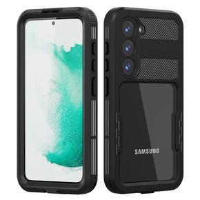 Αδιάβροχη θήκη IP68 για Samsung Galaxy S23, μαύρη