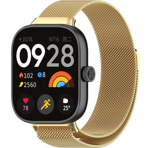 Βραχιόλι Μιλάνου για Xiaomi Redmi Watch 3 Lite / Watch 3 Active, χρυσή