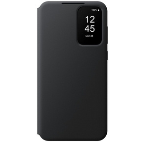 Γνήσια θήκη Samsung για Galaxy A55 5G, S View Wallet Cover, μαύρη
