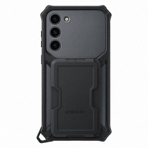 Γνήσια θήκη Samsung για Galaxy S23+ Plus, Rugged Gadget Case, μαύρο