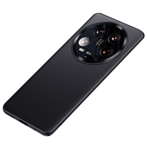Δερμάτινη θήκη για Xiaomi 14 Ultra, leather hybrid, μαύρη
