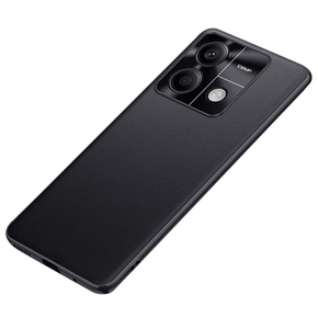 Δερμάτινη θήκη για Xiaomi Redmi Note 13 5G, leather hybrid, μαύρη