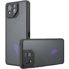 Θήκη για ASUS ROG Phone 8 Pro, Fusion Hybrid, με προστασία κάμερας, ματ / μαύρο