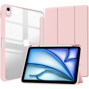 Θήκη για Apple iPad Air 11" 6 gen. 2024 (A2902, Smartcase Hybrid, με χώρο για γραφίδα, ροζ