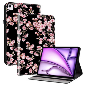 Θήκη για Apple iPad Air 11" 6 gen. 2024 (A2902, Smartcase, plum blossom