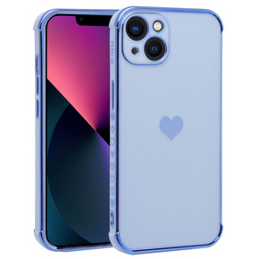 Θήκη για Apple iPhone 13, Electro heart, μπλε