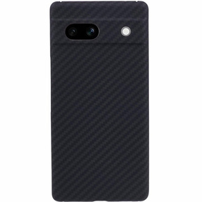 Θήκη για Google Pixel 7a, Aramid Fiber Cover, μαύρη