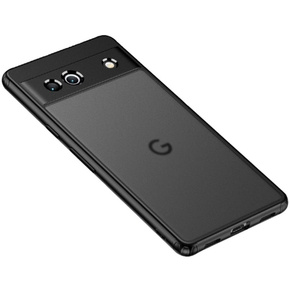 Θήκη για Google Pixel 7a, Fusion Hybrid, διαφανής / μαύρη