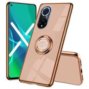 Θήκη για Huawei Nova 9, Rose Electro Ring, χρυσή