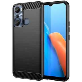 Θήκη για Infinix Hot 20i, Carbon, μαύρη