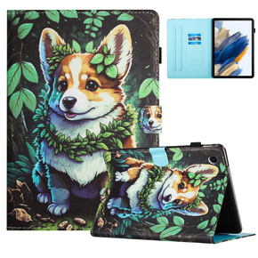 Θήκη για Lenovo Tab M10 10.1 Gen 3, με πτερύγιο, corgi dog