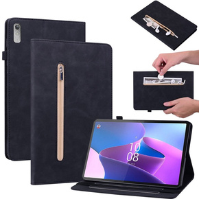 Θήκη για Lenovo Tab P11 Gen 2, Wallet Pen Slot, μαύρη