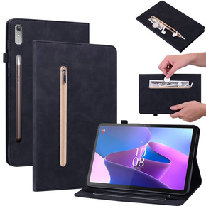 Θήκη για Lenovo Tab P11 Pro Gen 2, Wallet Pen Slot, μαύρη