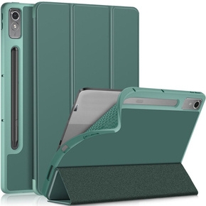 Θήκη για Lenovo Tab P12, Smartcase με χώρο για γραφίδα, πράσινη