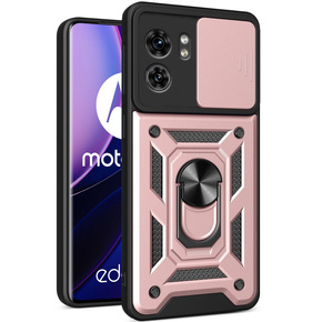 Θήκη για Motorola Edge 40, CamShield Slide, ροζ rose gold
