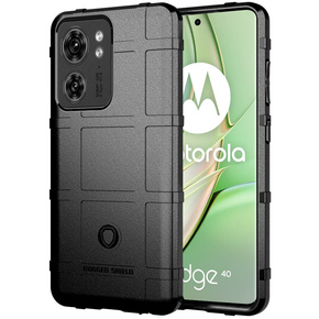 Θήκη για Motorola Edge 40, Rugged Shield, μαύρη