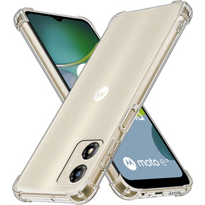 Θήκη για Motorola Moto E13, Dropproof, διαφανής