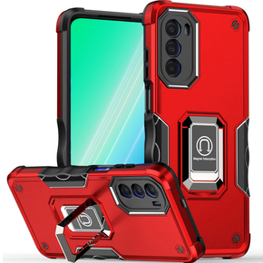 Θήκη για Motorola Moto G22, Dual-Layer Armor, κόκκινη