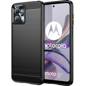 Θήκη για Motorola Moto G23 / G13, Karbon, μαύρη