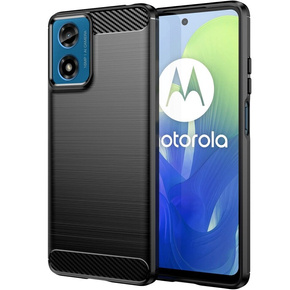 Θήκη για Motorola Moto G24 / G24 Power / G04, Carbon, μαύρη
