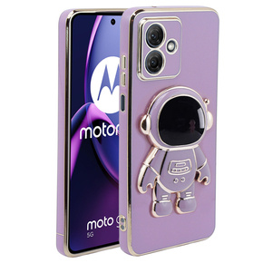 Θήκη για Motorola Moto G54 5G, Astronaut, μωβ