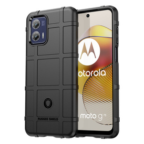 Θήκη για Motorola Moto G73 5G, Rugged Shield, μαύρη