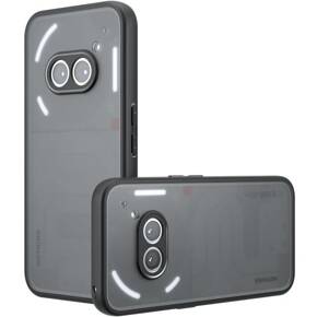 Θήκη για Nothing Phone 2a, Fusion Hybrid, με προστασία κάμερας, ματ / μαύρο