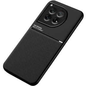 Θήκη για OnePlus 12 5G, με μαγνητική λαβή, μαύρη