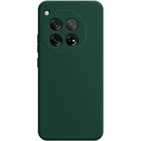 Θήκη για OnePlus 12 5G, Silicone Lite, πράσινη