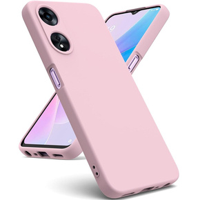 Θήκη για Oppo A38 4G / Oppo A18 4G, Silicone Lite, ροζ