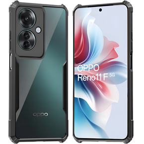 Θήκη για Oppo Reno 11F 5G, AntiDrop Hybrid, μαύρη