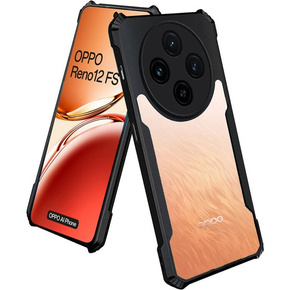 Θήκη για Oppo Reno 12FS / 12F, AntiDrop Hybrid, μαύρη