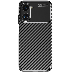 Θήκη για Realme 10 4G, Carbon Gel, μαύρη