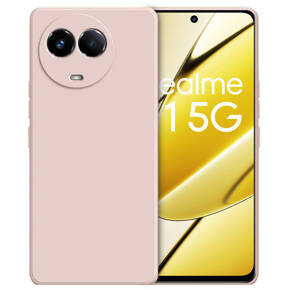 Θήκη για Realme 11 5G, Silicone Lite, ροζ