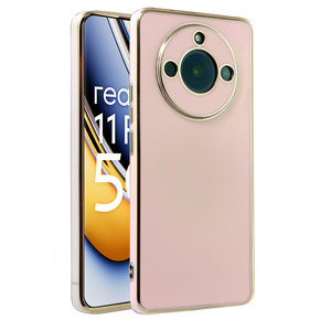 Θήκη για Realme 11 Pro 5G / Pro+ 5G, Glamour CamShield, ροζ rose gold