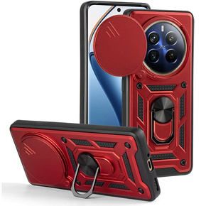 Θήκη για Realme 12 Pro 5G / 12 Pro+ 5G, CamShield Slide, κόκκινη
