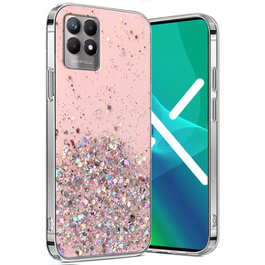 Θήκη για Realme 8i, Glittery, ροζ