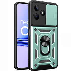 Θήκη για Realme C53 4G, CamShield Slide, πράσινο