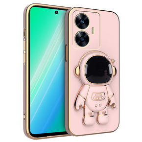 Θήκη για Realme C55, Astronaut, ροζ rose gold