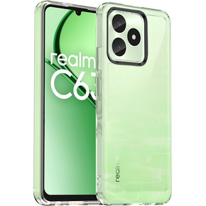 Θήκη για Realme C63, Fusion Hybrid, διαφανής