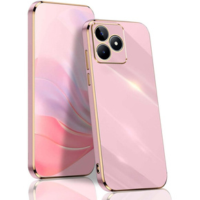 Θήκη για Realme Note 50, Glamour CamShield, μωβ