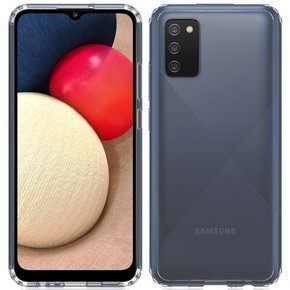Θήκη για Samsung Galaxy A02s, Fusion Hybrid, διαφανής