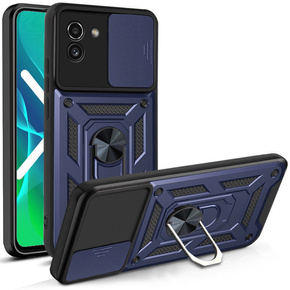 Θήκη για Samsung Galaxy A03, CamShield Slide, μπλε