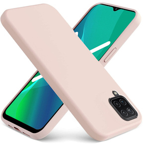 Θήκη για Samsung Galaxy A12 / M12 / A12 2021, Silicone Lite, ροζ
