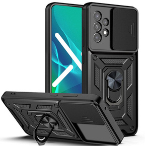 Θήκη για Samsung Galaxy A13 4G, CamShield Slide, μαύρο
