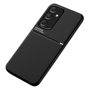 Θήκη για Samsung Galaxy A55 5G, με μαγνητική λαβή, μαύρη