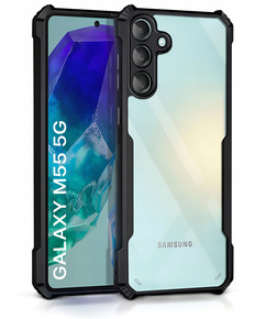 Θήκη για Samsung Galaxy M55 5G, AntiDrop Hybrid, μαύρη