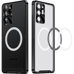 Θήκη για Samsung Galaxy Note 20 Ultra, CamShield MagSafe, διαφανής / μαύρη