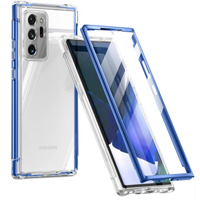 Θήκη για Samsung Galaxy Note 20 Ultra, Suritch Full Body, διαφανής / μπλε
