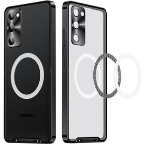 Θήκη για Samsung Galaxy S20 FE, CamShield MagSafe, διαφανής / μαύρη